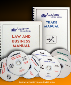Law & Trade Manuals Shown with Optional DVDs