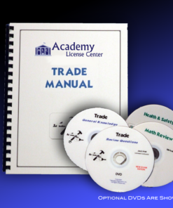 Trade Only Course Manual Shown with Optional DVDs